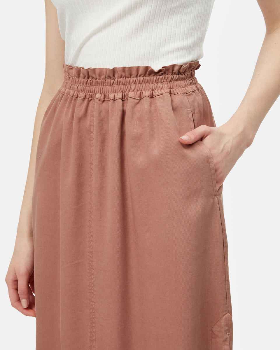 Tencel Midi Skirt