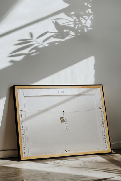 GRÂCE ROYALE, Oeuvre sur toile étirée