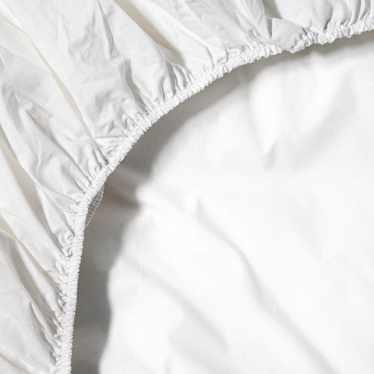 Washed Percale Fitted Sheet