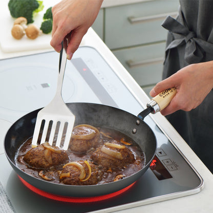 Yoshikawa Cook-Pal Ren Japanische Fritteuse 28cm Karbonstahl | Japan