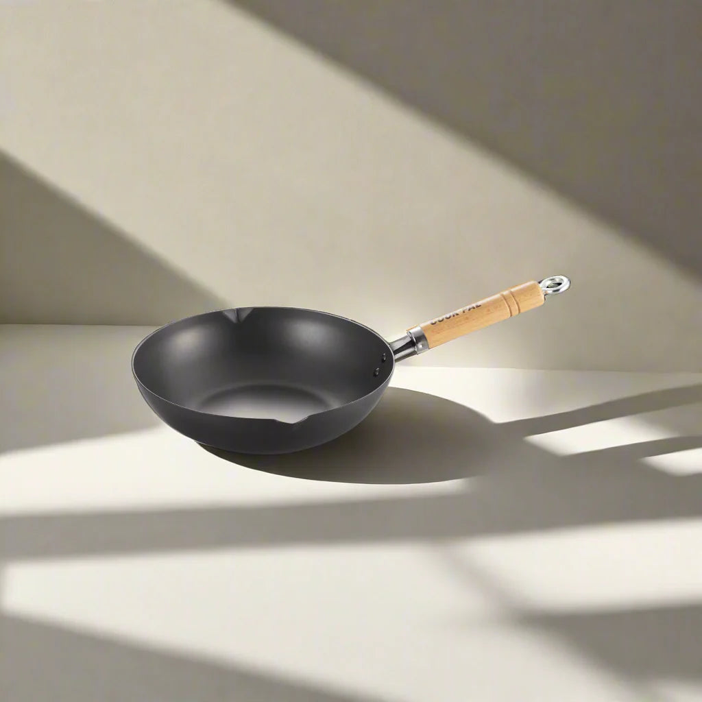 Yoshikawa Cook-Pal Ren Japanische Fritteuse 28cm Karbonstahl | Japan