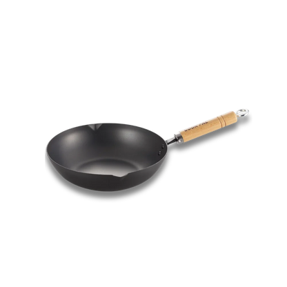 YOSHIKAWA COOK-PAL REN DEEP FRYING PAN 20CM– CARBON STEEL, JAPAN