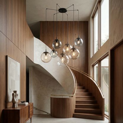 ESME Mix Scandinavian  Pendant Light 7 - AURABAGS SHOP