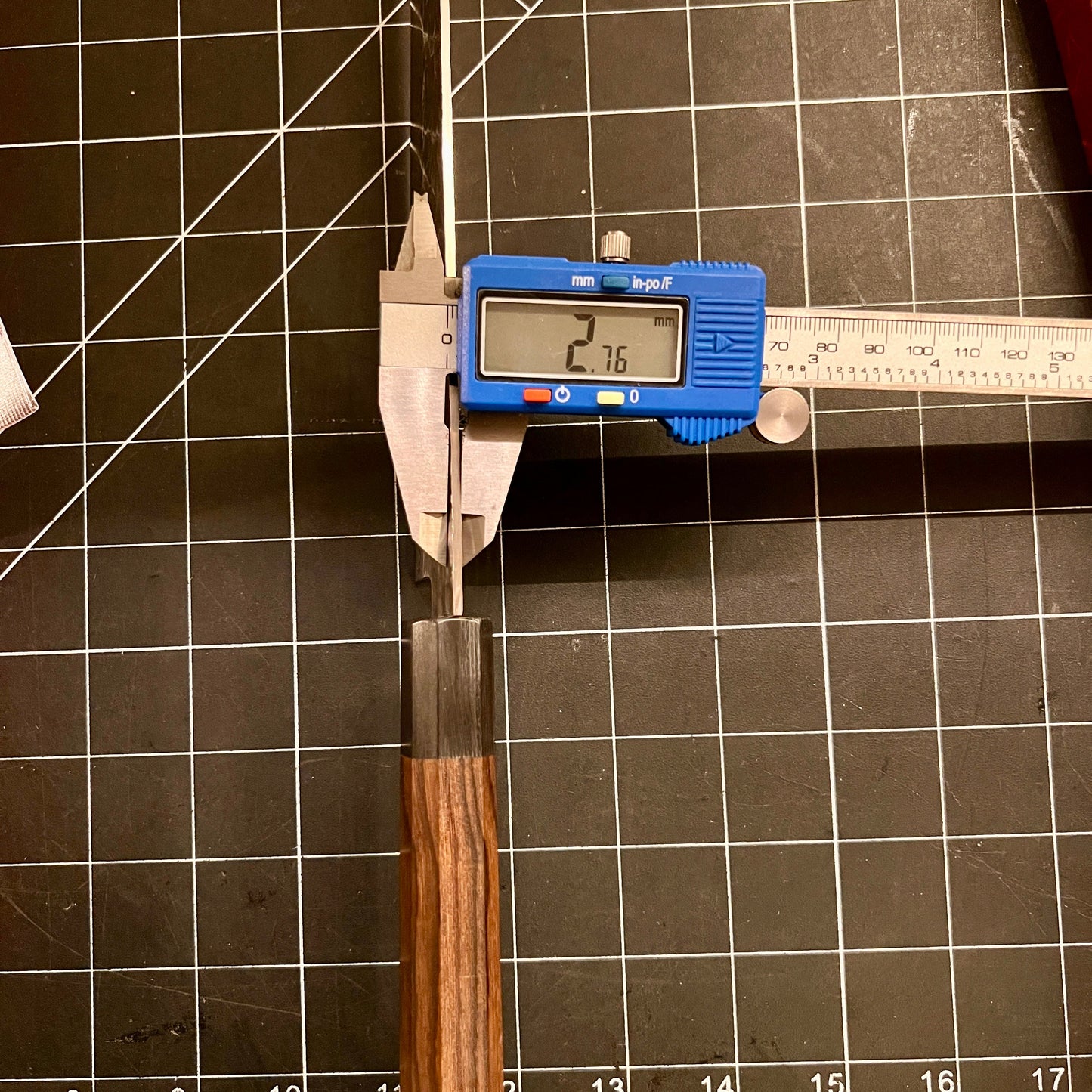Saya aus Ho-Holz (Magnolia) – für Gyuto-Messer, 180 mm