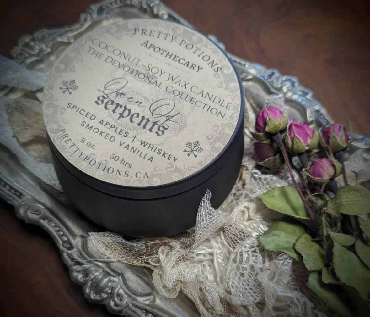 Queen of Serpents Lilith Devotional Candle