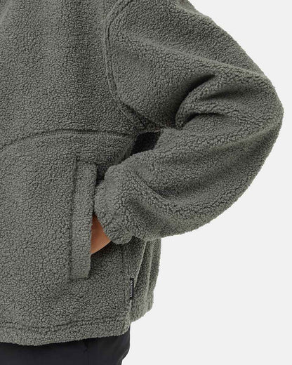 Recycled Boucle Reversible Full Zip
