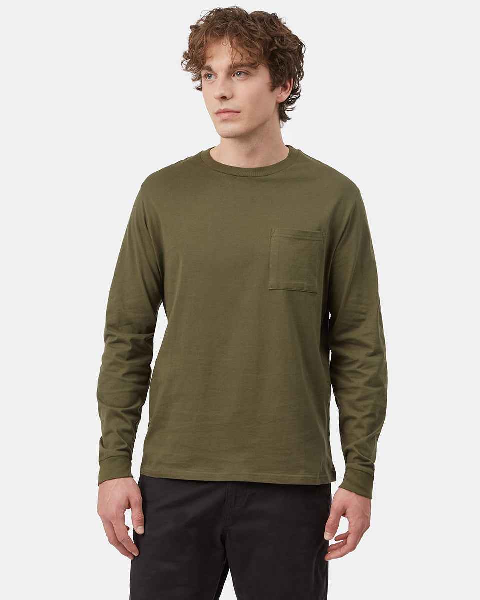 Organic Cotton Pocket Longsleeve