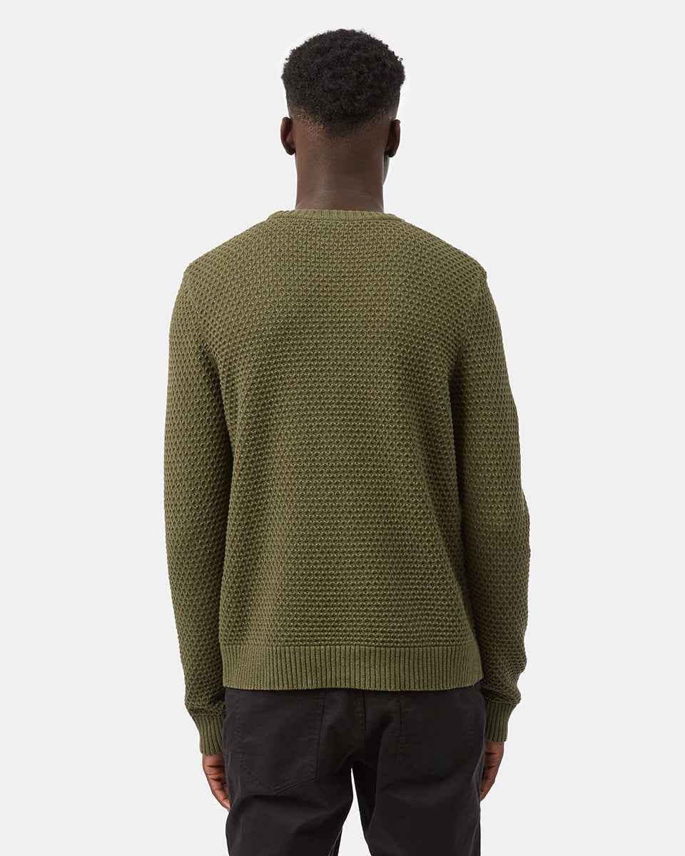 Highline Waffle Stitch Crew