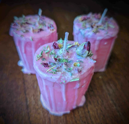 Love Ritual Herbal Votive Candle