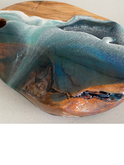 Olive Wood Charcuterie Board - AURABAGS SHOP