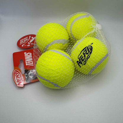 Dog Tennis Balls 4-Pack | Launcher Compatible