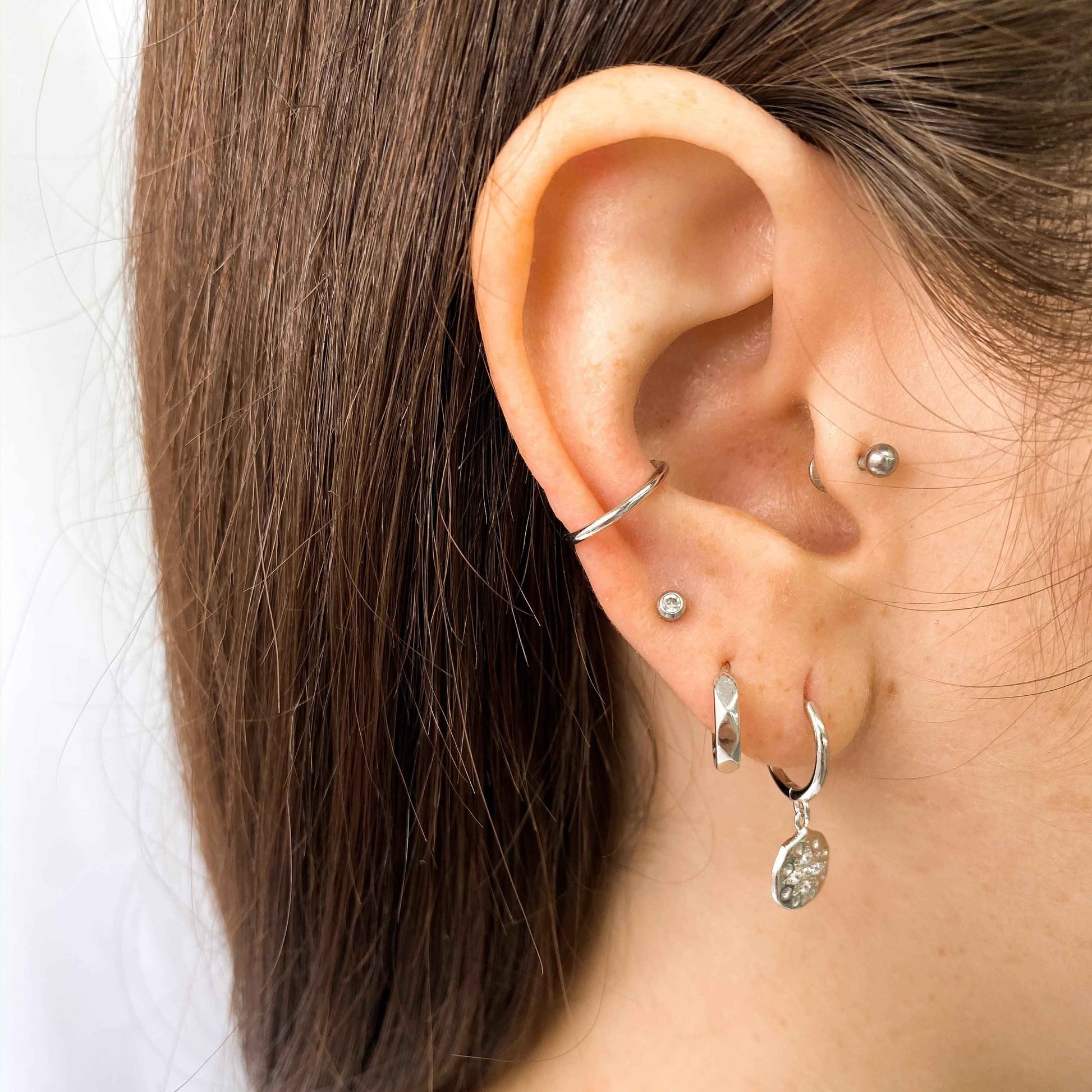 Ear Cuff Basic - Argent