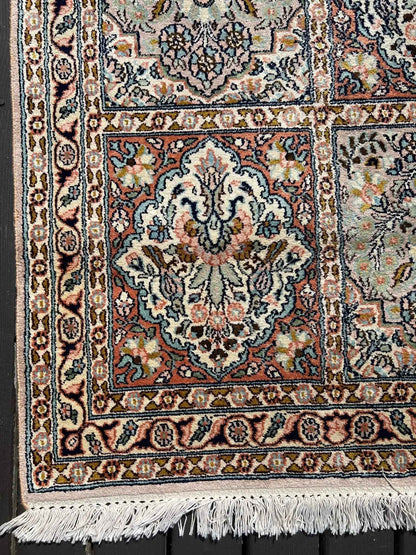 Indian Kashmir Rug | 2' 7" x 4' 2"