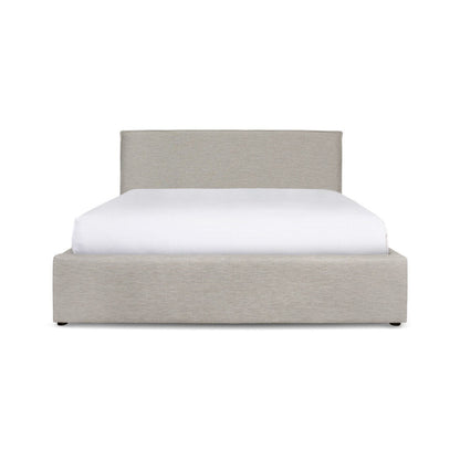 Seine Upholstered Storage Bed - Sand