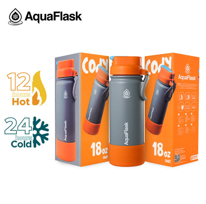 AquaFlask キッズフリップシップ 532mL (18oz) ウォーターボトル