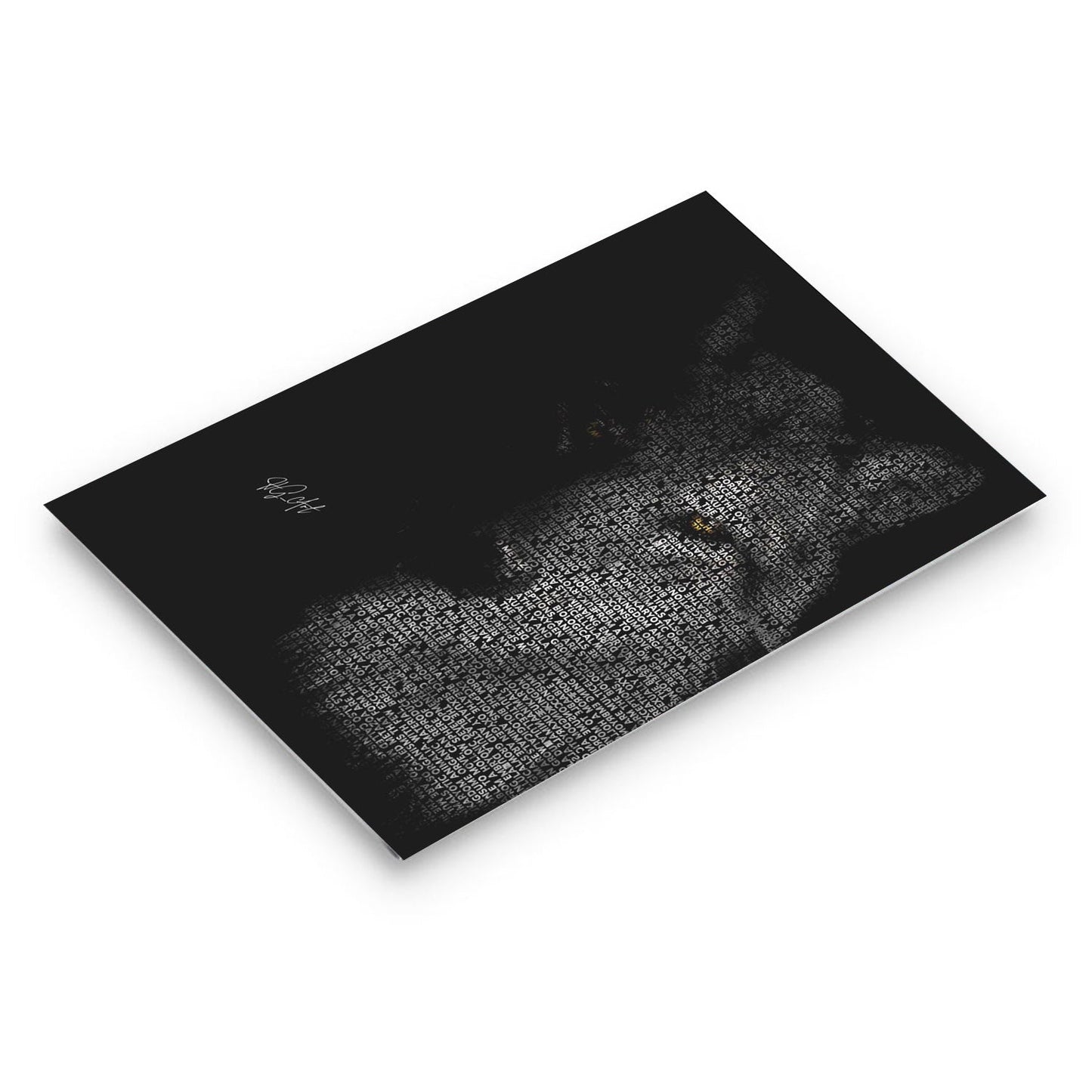 Metal Print Wolf