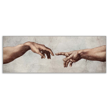 Michaelangelo's " Creation"-Printed Artwork
