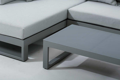 Oasis 3-Piece Aluminum Outdoor Sectional - AURABAGS SHOP
