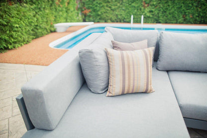 Oasis 3-Piece Aluminum Outdoor Sectional - AURABAGS SHOP