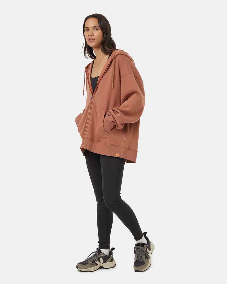 TreeFleece Oversized Zip Hoodie