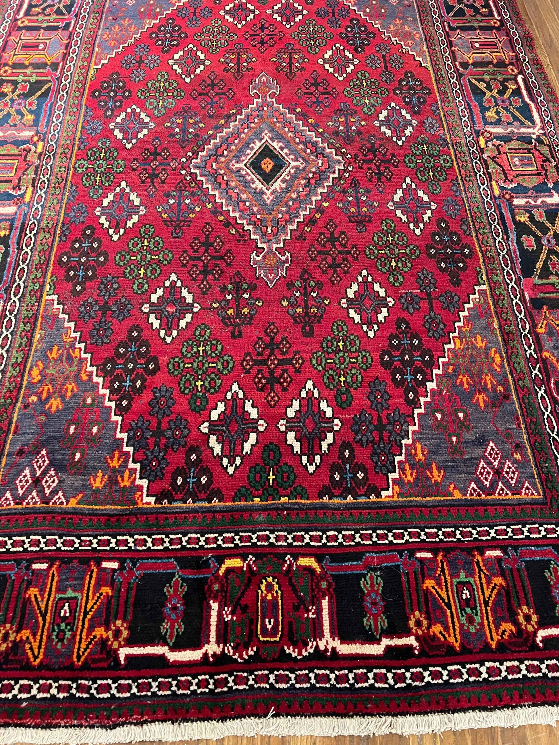 Persian Joshaqan Rug | 10’ 4” x 7’ 1”