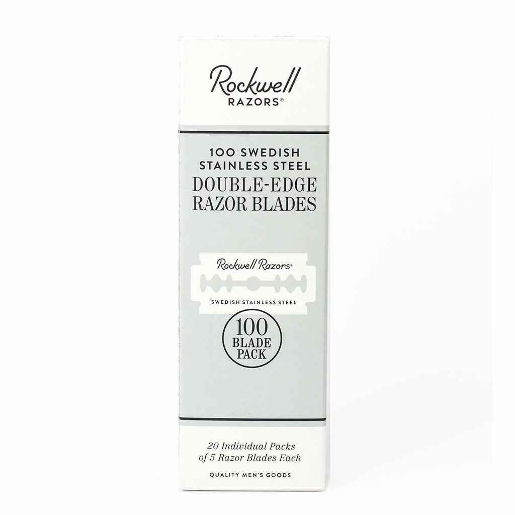 Rockwell Double-Edge Blades - 100-Pack
