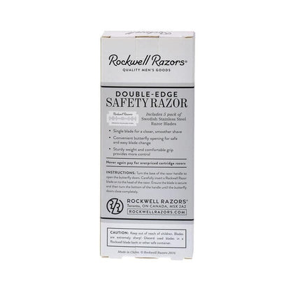 Rockwell R1 DE Safety Razor - Gunmetal