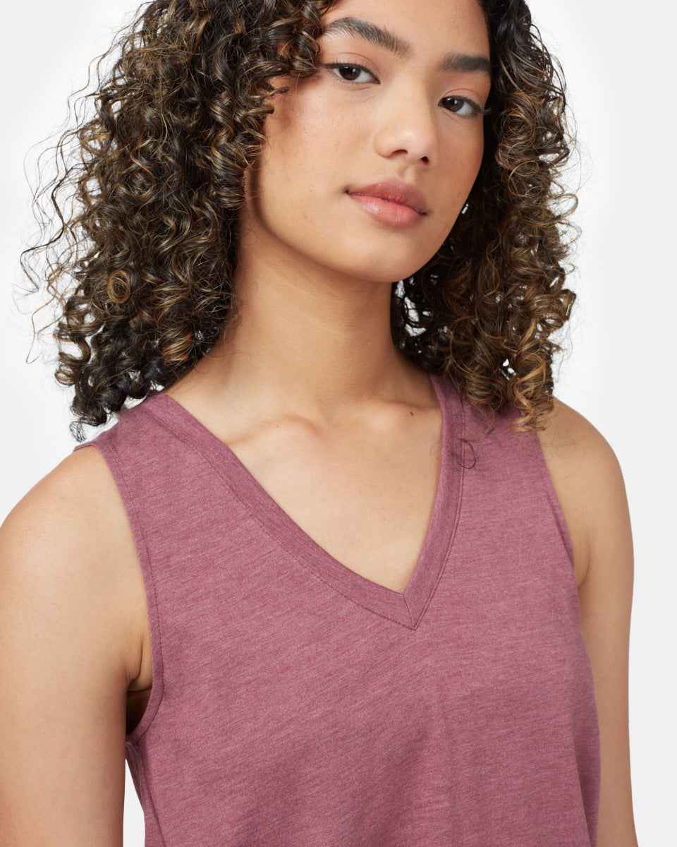 TreeBlend V-Neck Tank