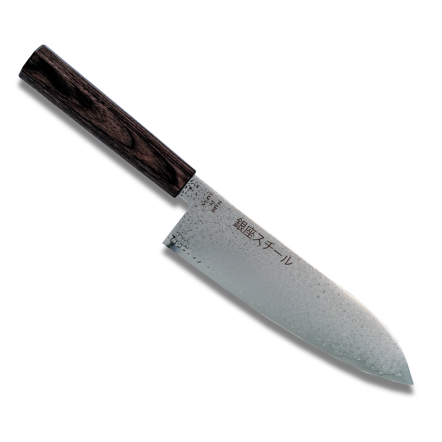 青龍シリーズ - 三徳包丁 180mm VG10ダマスカス鋼