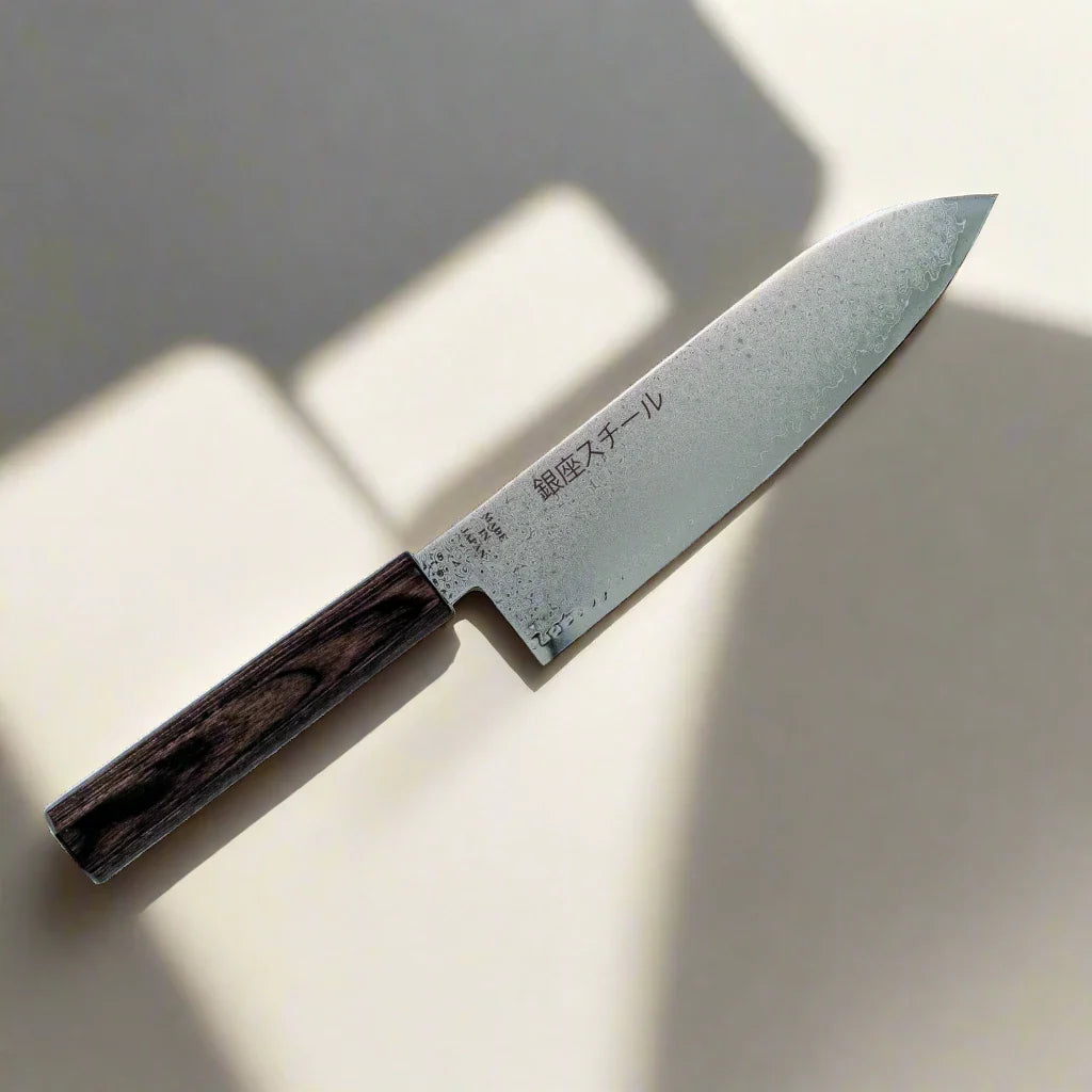 青龍シリーズ - 三徳包丁 180mm VG10ダマスカス鋼