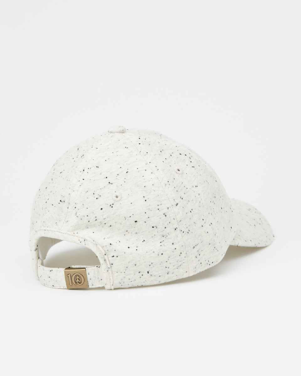 Sun Embroidery Fleck Jersey Peak Hat