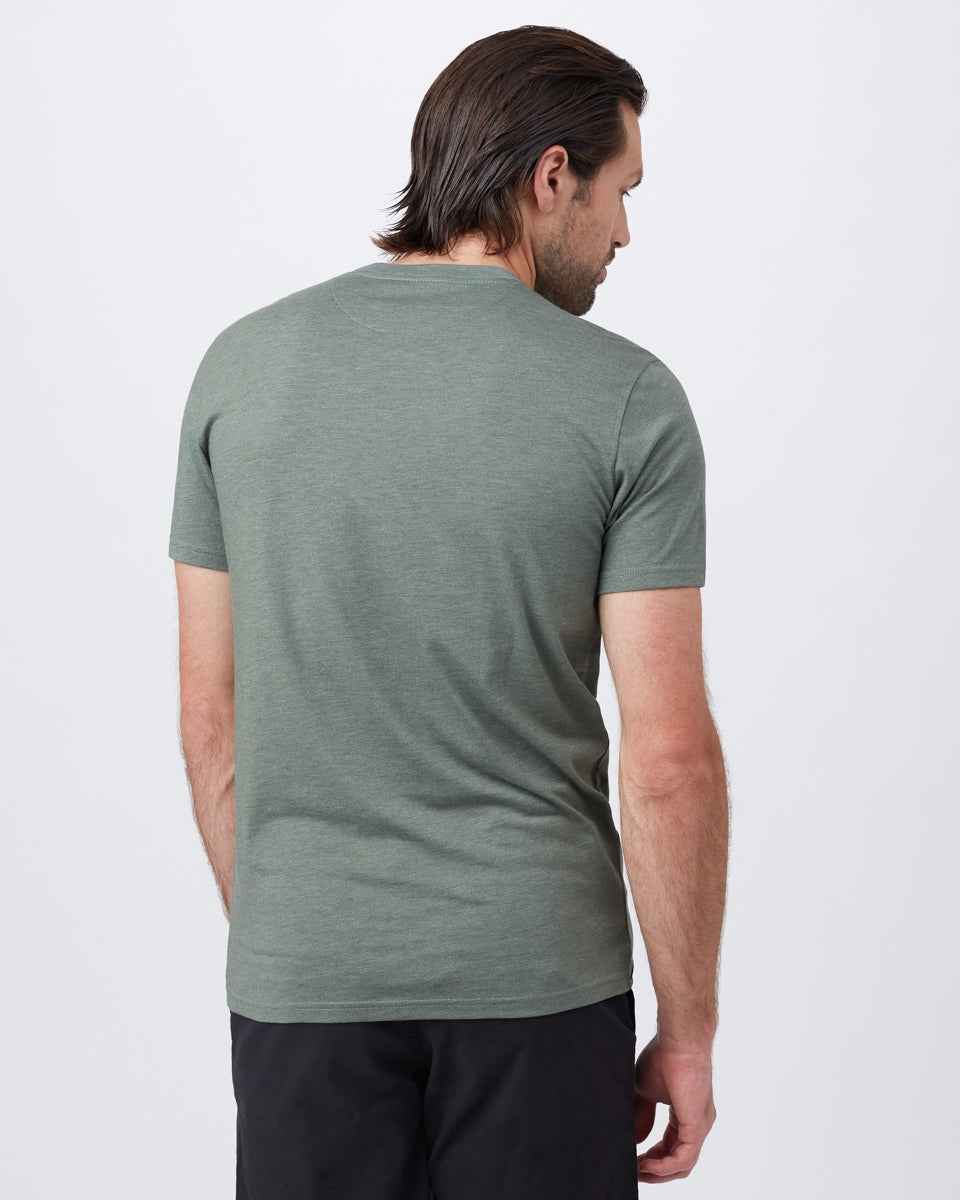 Palm Sunset Embroidery T-Shirt