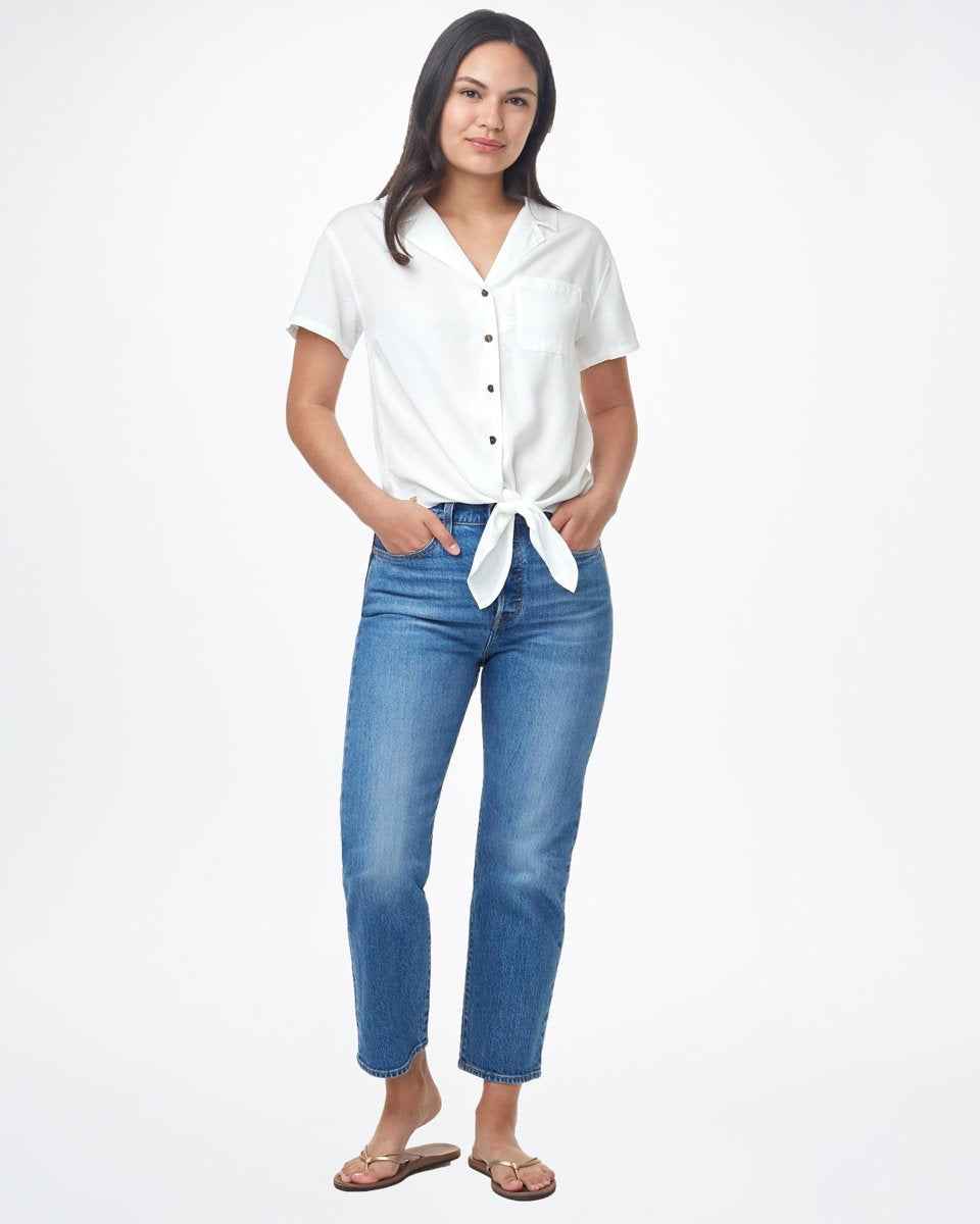 Meander Tie Front Shirt