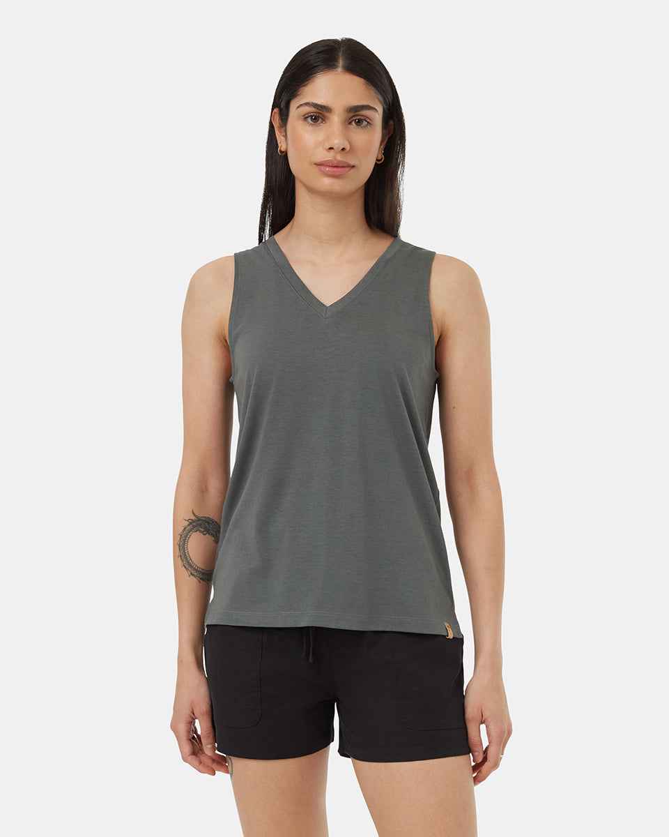 TreeBlend V-Neck Tank