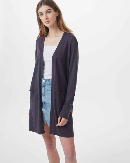 Highline Cotton Sage Tree Stitch Cardigan