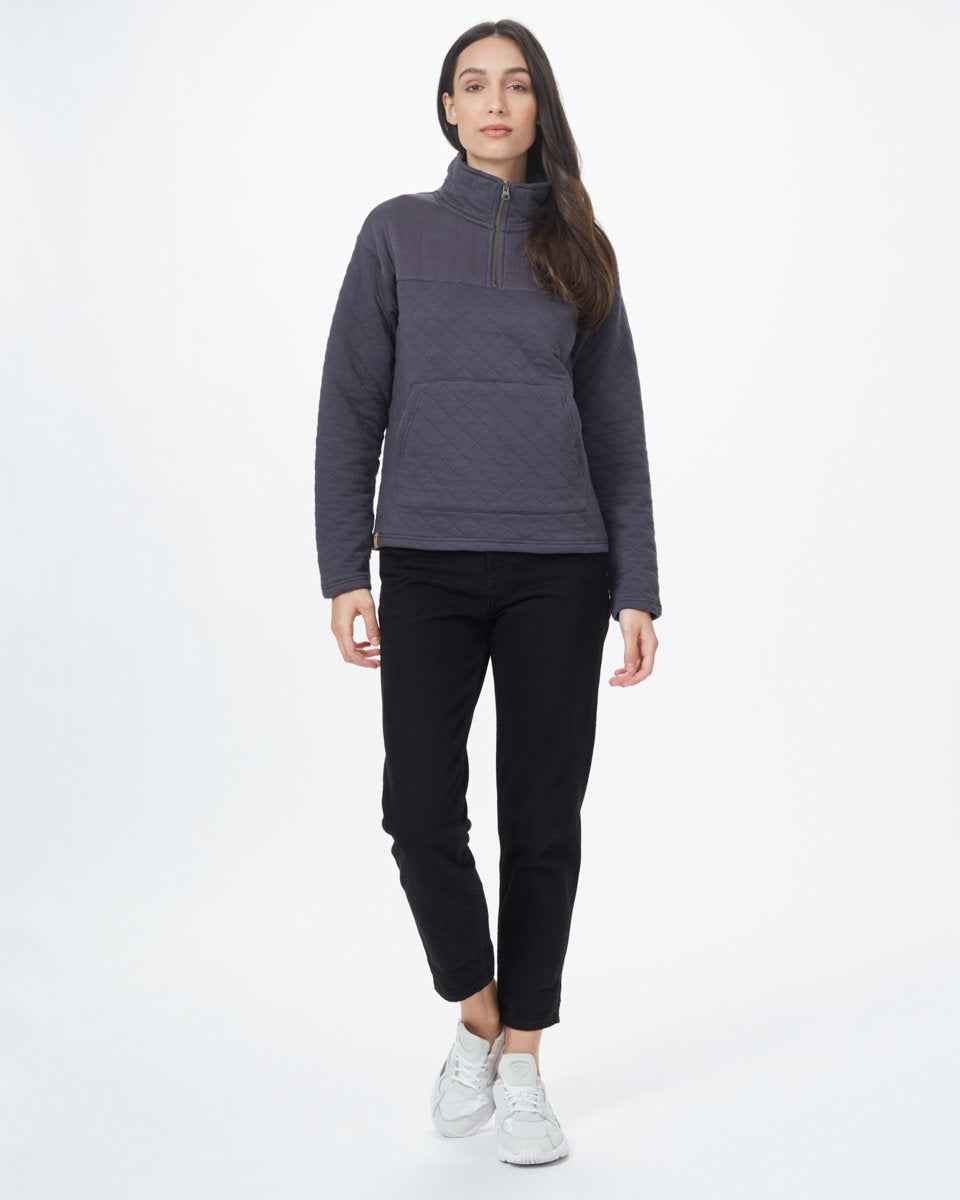 1/4 Zip Quilted Fleece