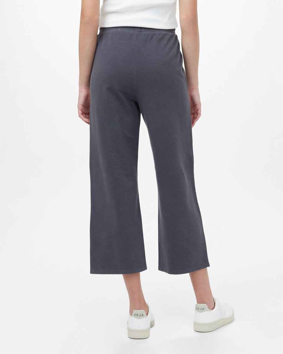 French Terry Wide Leg Sweatpant