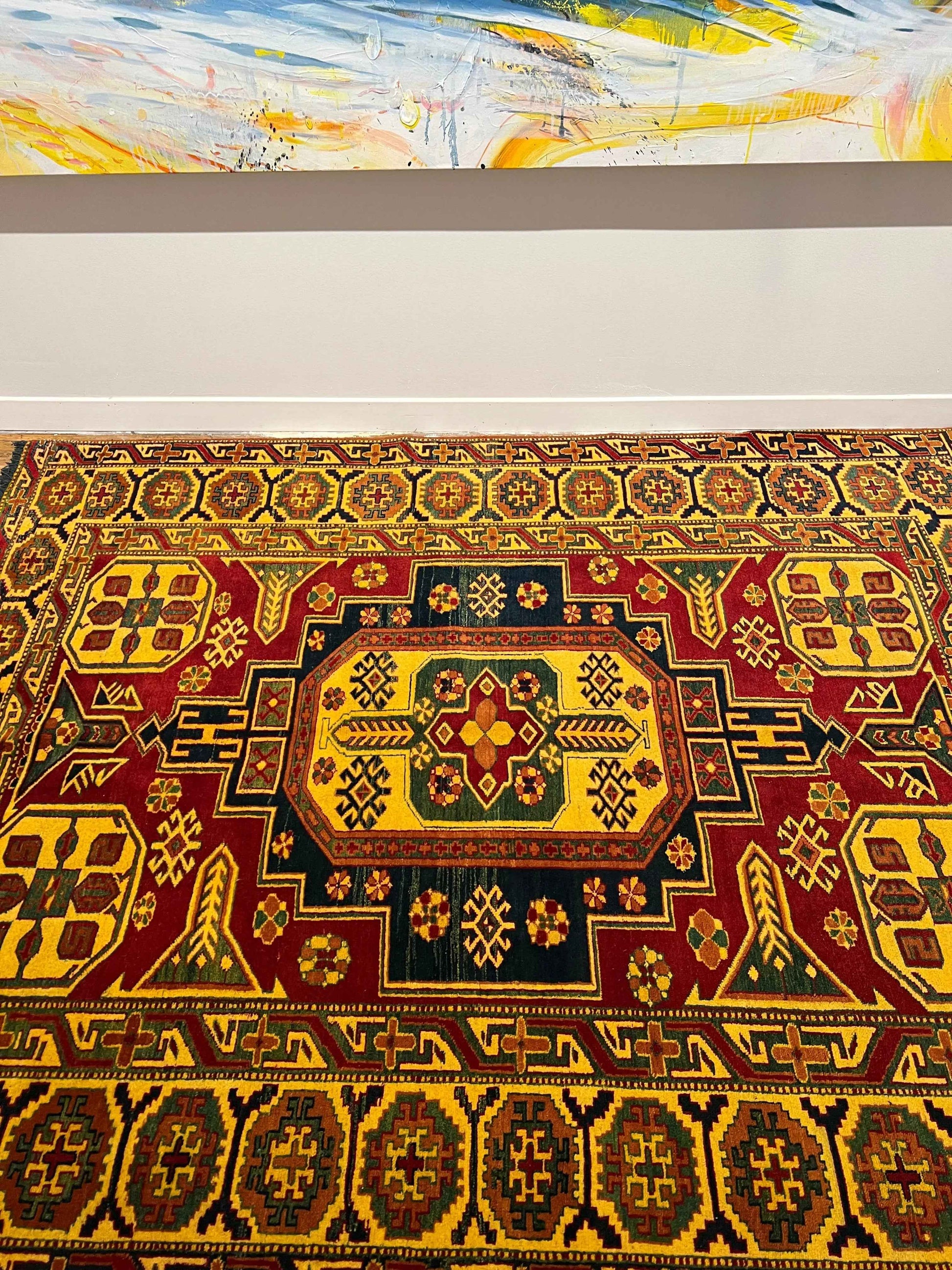 Kazak Rug | 6’ 9” x 5’ 5”