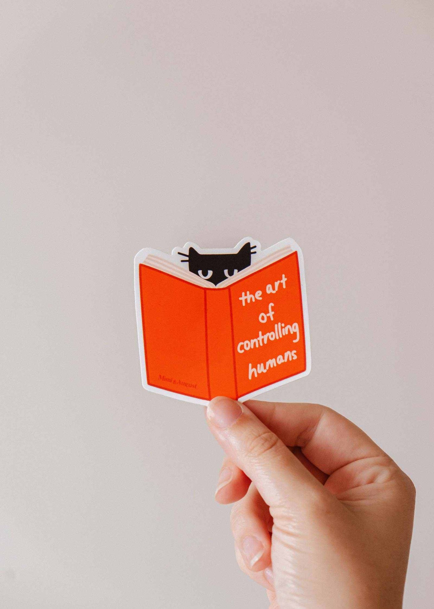 The art of controlling humans - Vinyl Sticker