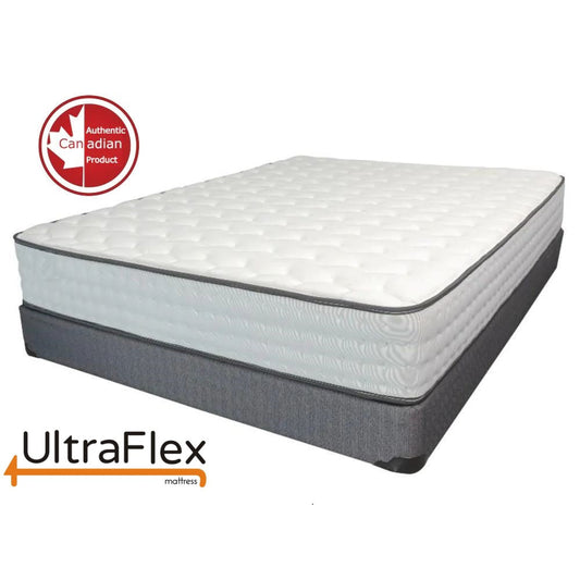 UltraFlex® GLORY 10" Orthopedic Pocket Coil Foam Encased, Eco-friendly Hybrid Mattress with Waterproof Mattress Protector (Made in Canada)