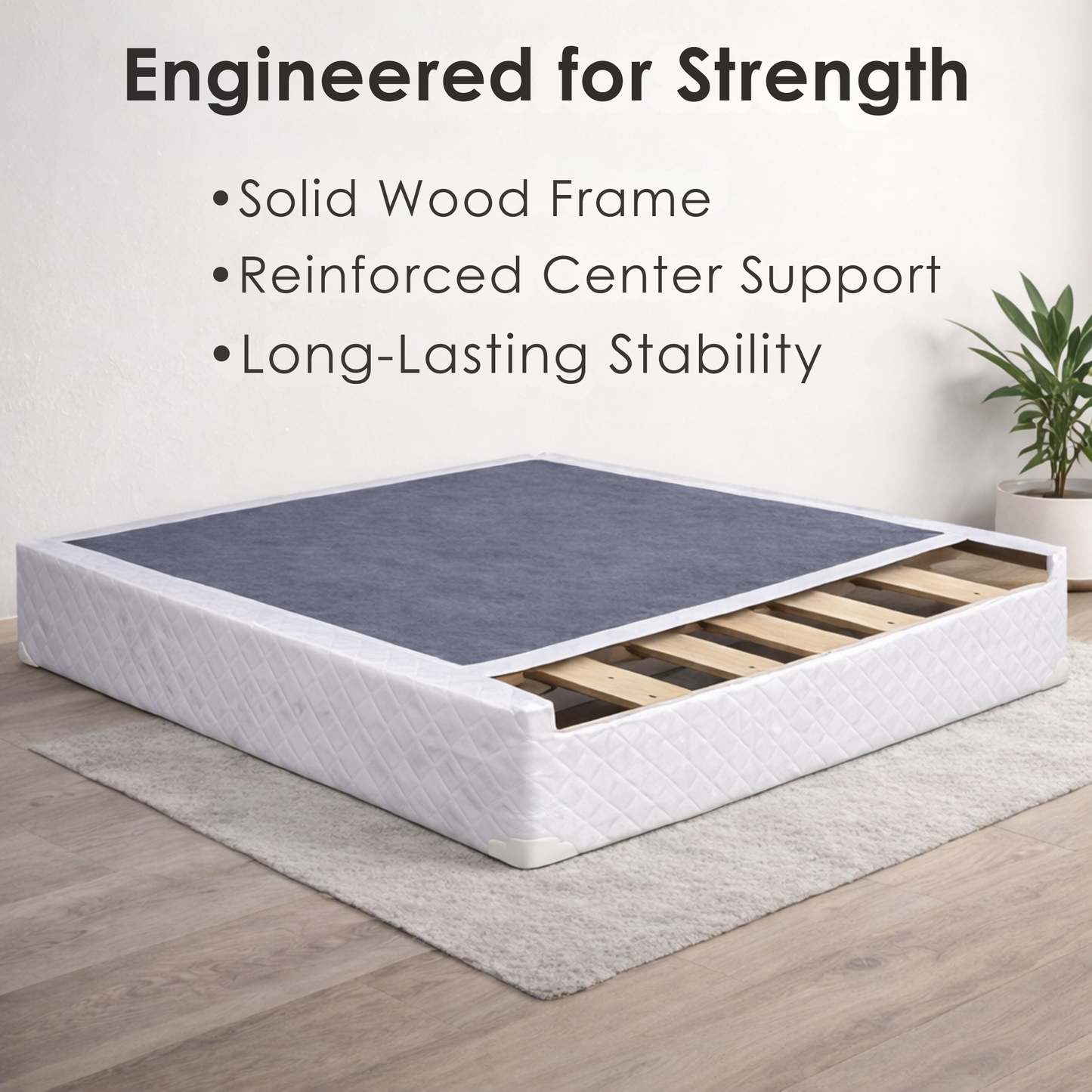 UltraFlex® INSPIRE Mattress and BoxSpring Set Orthopedic Luxury Gel Memory Foam, Optimal Comfort, Breathable, Eco-friendly Mattress (Made in Canada)