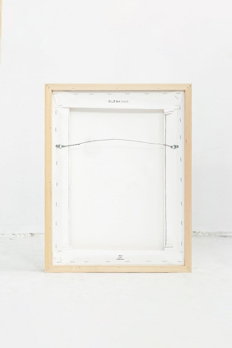 BLACK & WHITE BLISS, Oeuvre sur toile étirée