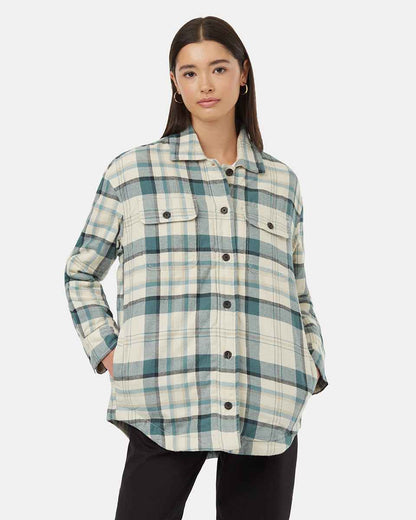Kapok Flannel Insulated Jacket