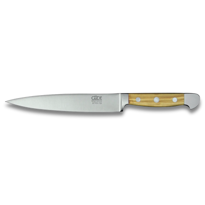 ALPHA OLIVE | Filetiermesser 18 cm (flexibel) | Geschmiedeter Stahl / Olivenholzgriff