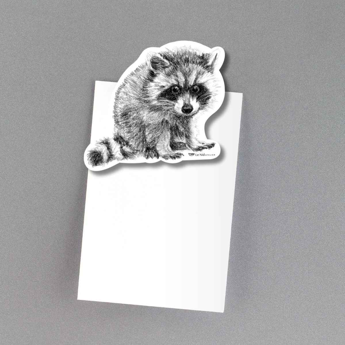 Adorable Raccoon Magnet