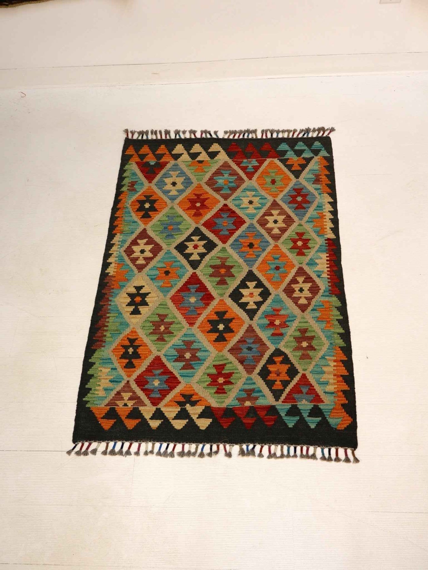 Afghan Maimana Kilim Rug | 2' 9" x 4' 2"
