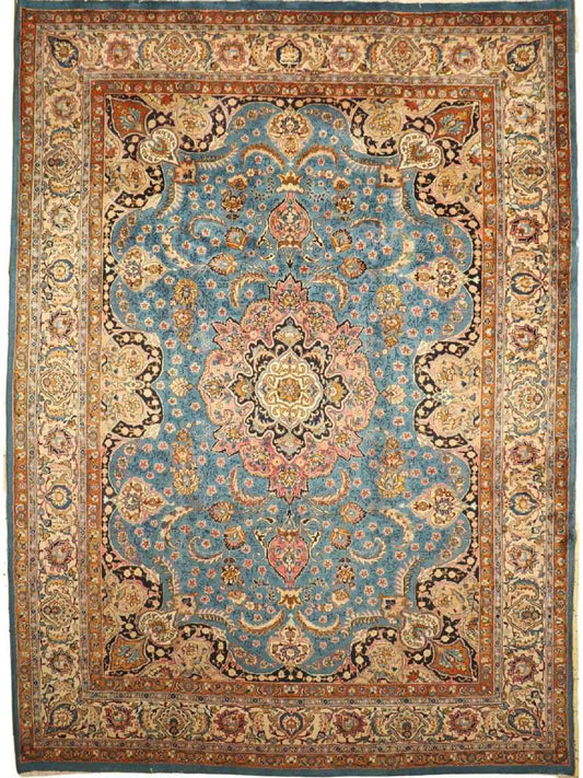Aseman | 11' 4" x 8' 3" | Persian Kashmar Rug