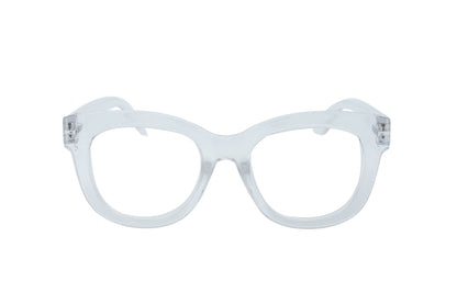 Alba – Oversized Clear Reading Glasses | Bolero Eyewear