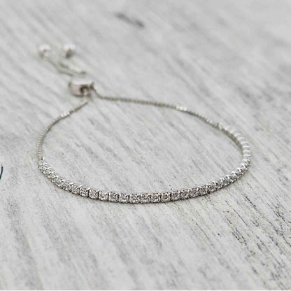 Bracelet Tennis en argent sterling