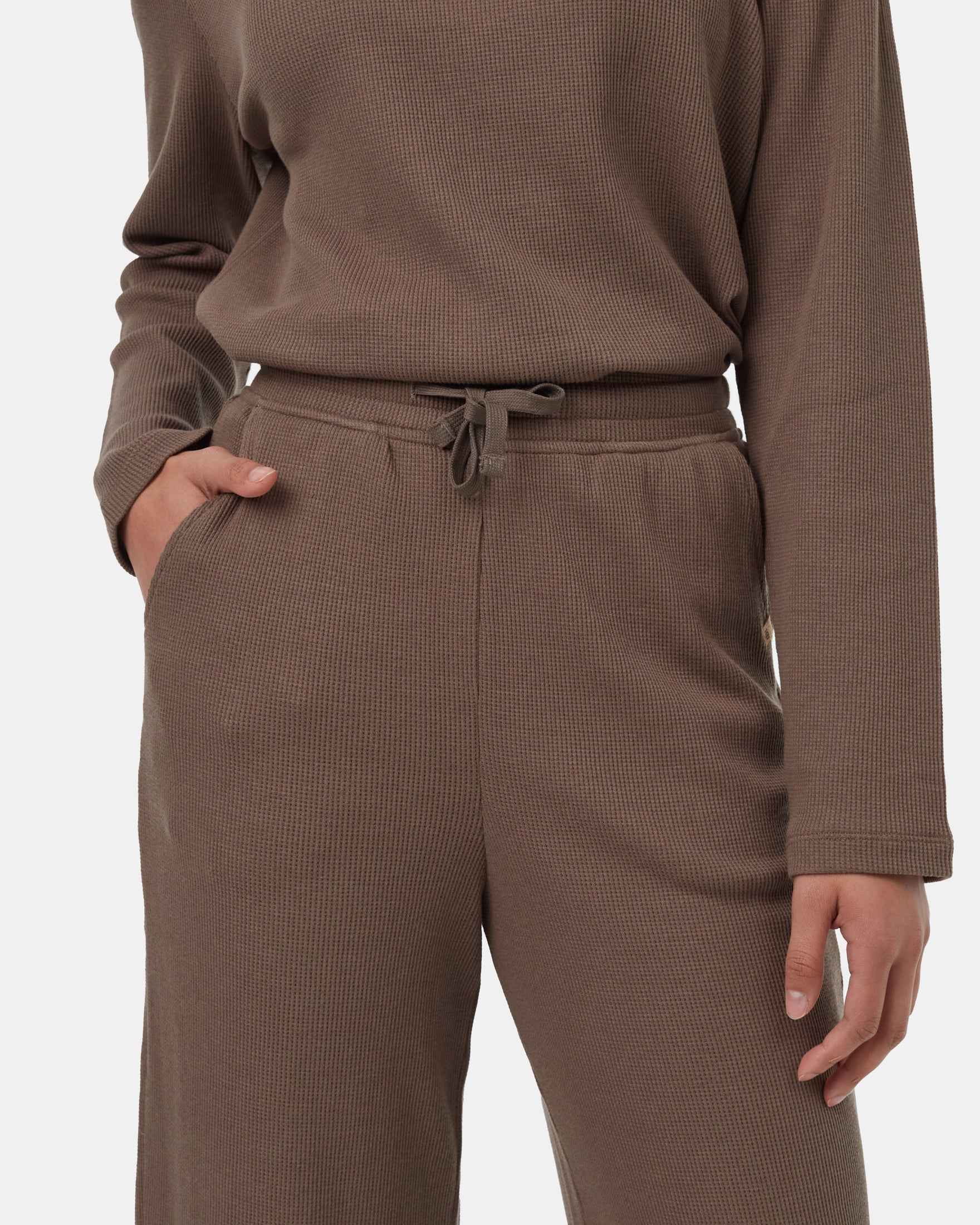 TreeWaffle Cropped Wide Leg